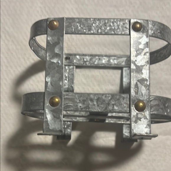 Metal Soap Holder with Black and White Accents - Picture 2 of 16